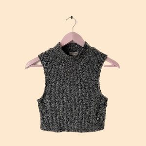 Silence + Noise Sweater Crop Top